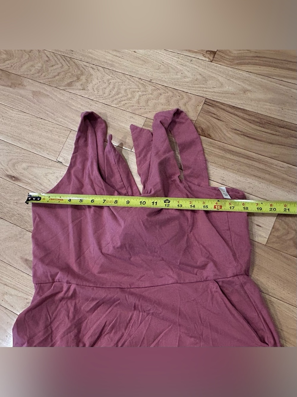 Pact Fit and Flare Chunky Tie Back Rosebud Pink Knee Length Dress - Women’s XXL - Picture 6 of 6